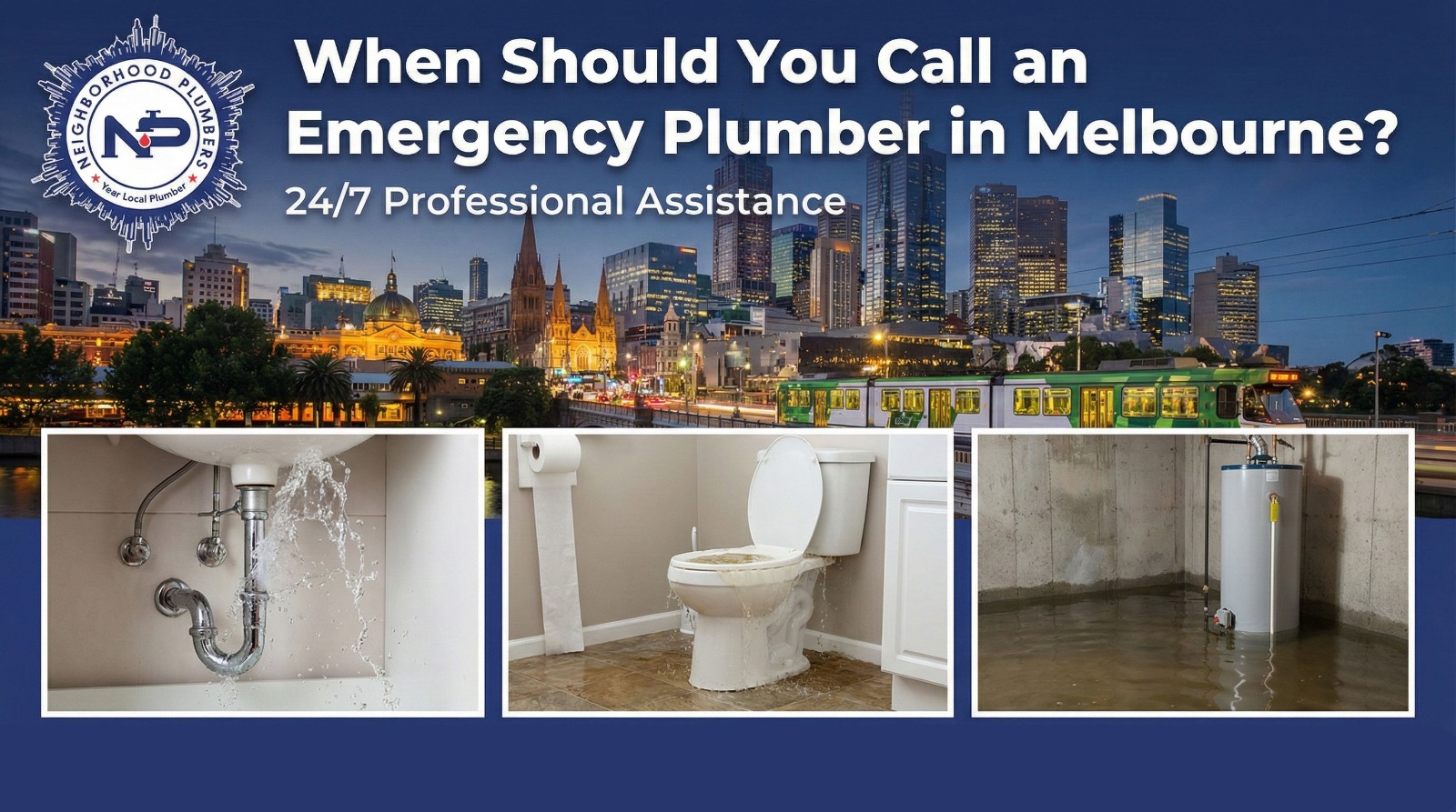emergency plumber in Melbourne