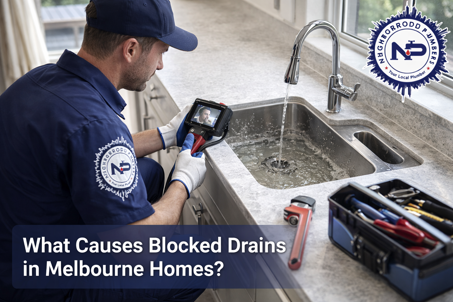 blocked drains in Melbourne