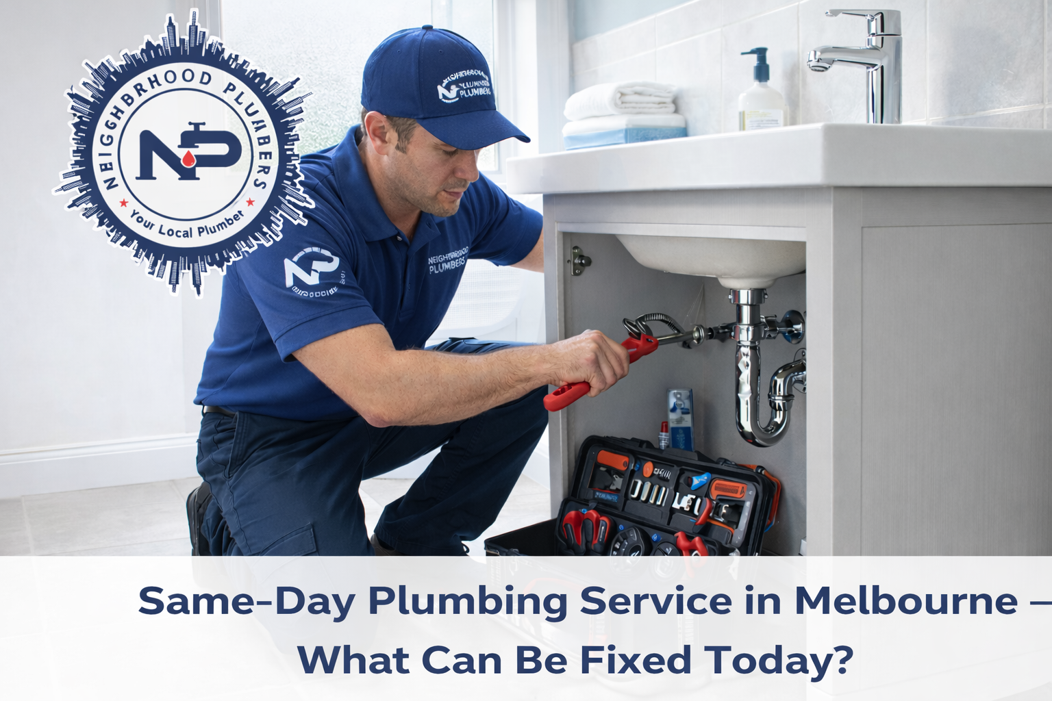 same-day plumbing service in Melbourne