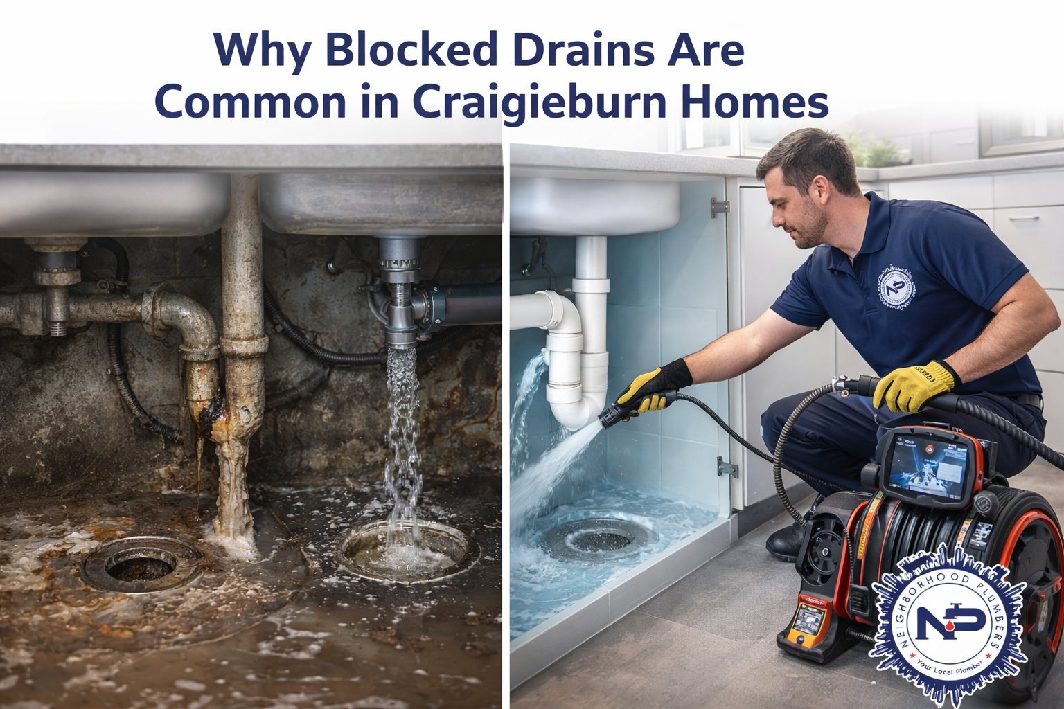 blocked drains in Craigieburn