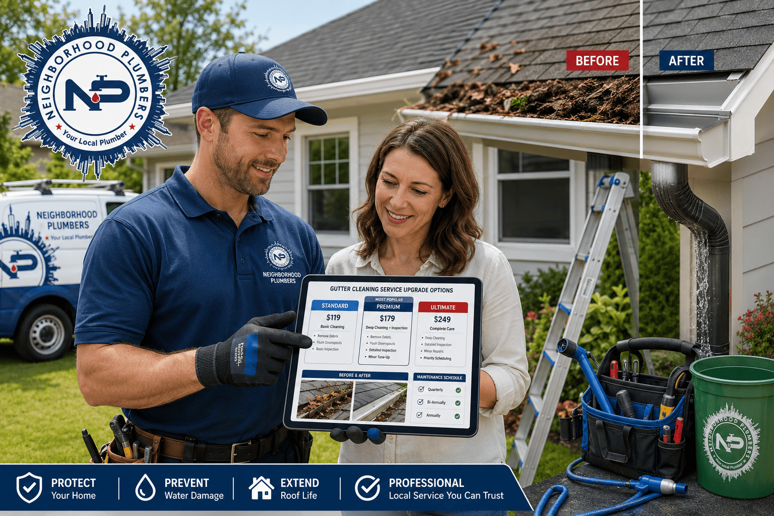 gutter cleaning in Melbourne