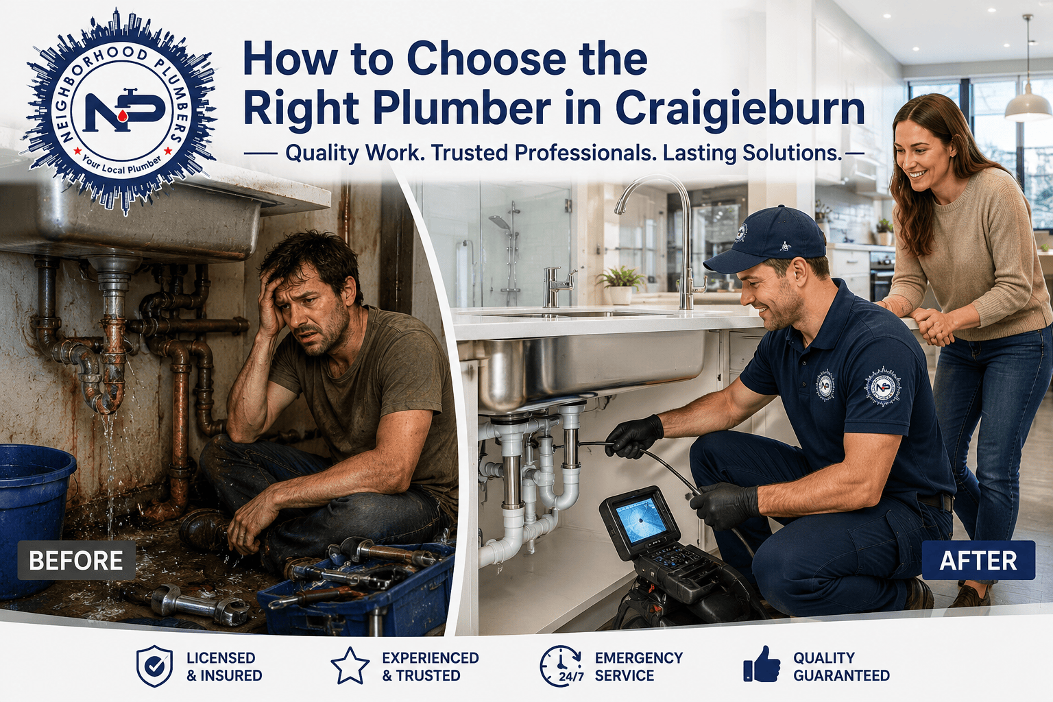 plumber in Craigieburn