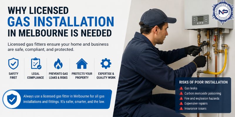 Gas Installation in Melbourne