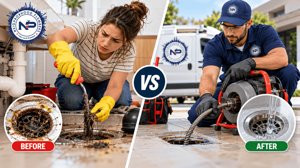 blocked drain repair Melbourne