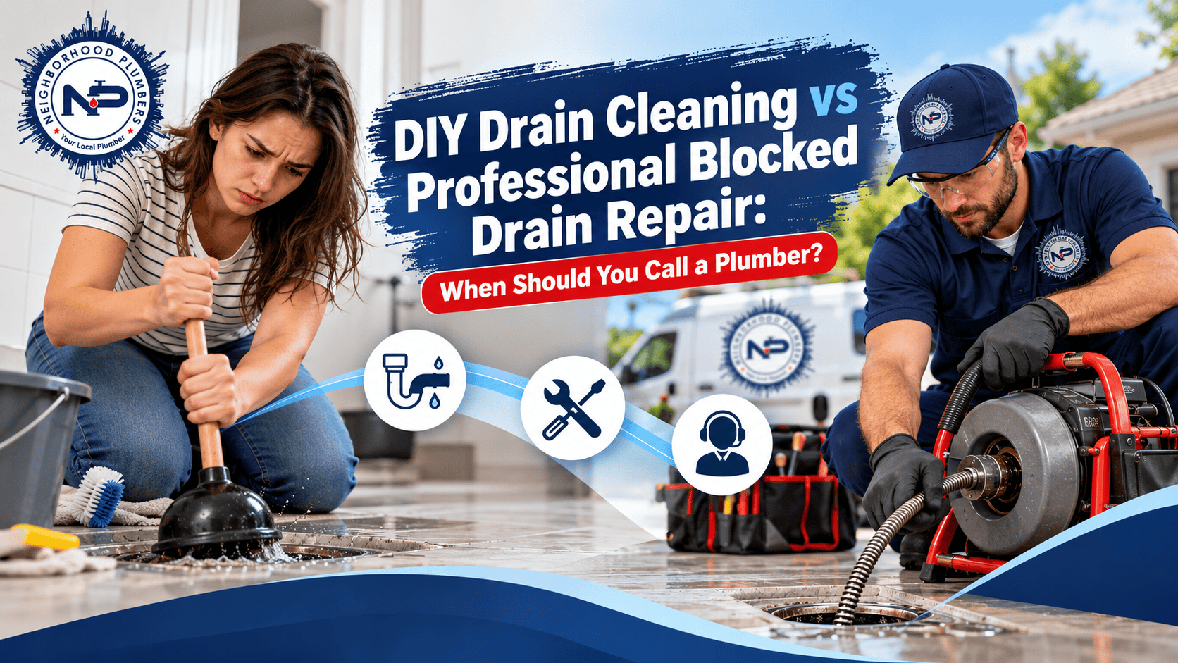 blocked drain repair Melbourne